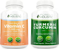 Vitamin C 1000mg Turmeric Curcumin 700mg Capsules Vegan M938895