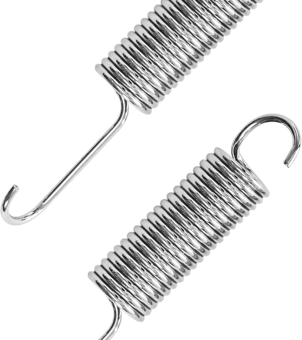 3-5/8 inch Overall Length Recliner Sofa Chair Mechanism Tension Springs Replacement Long Neck Hook [Pack of 2] M57512