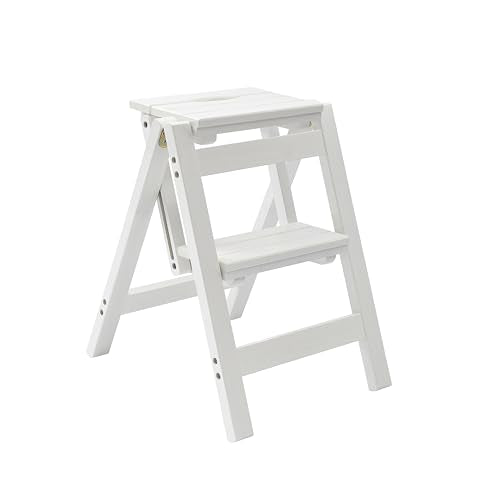 Foldable Wooden Step Stool A11632
