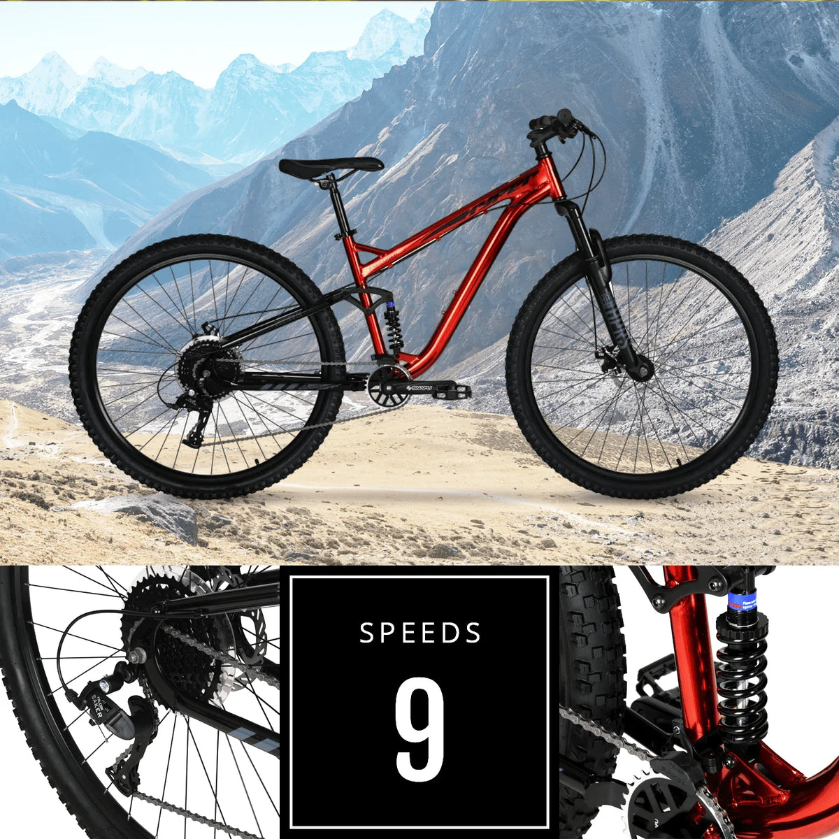 29 Dual Suspension Mountain Bike M9466