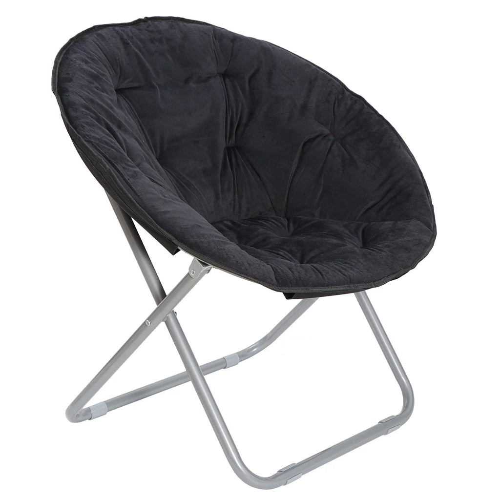 Black Folding Moon Chair E928