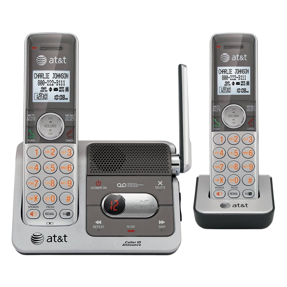 Dual Handset Answering System with Caller ID L987