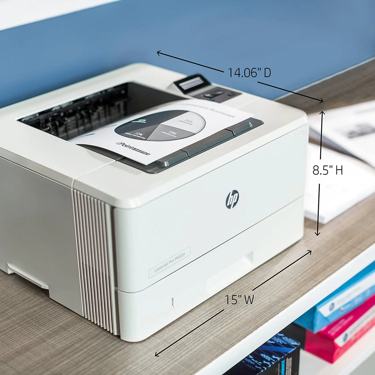 LaserJet Pro M402n Laser Printer with Built-in Ethernet R3600