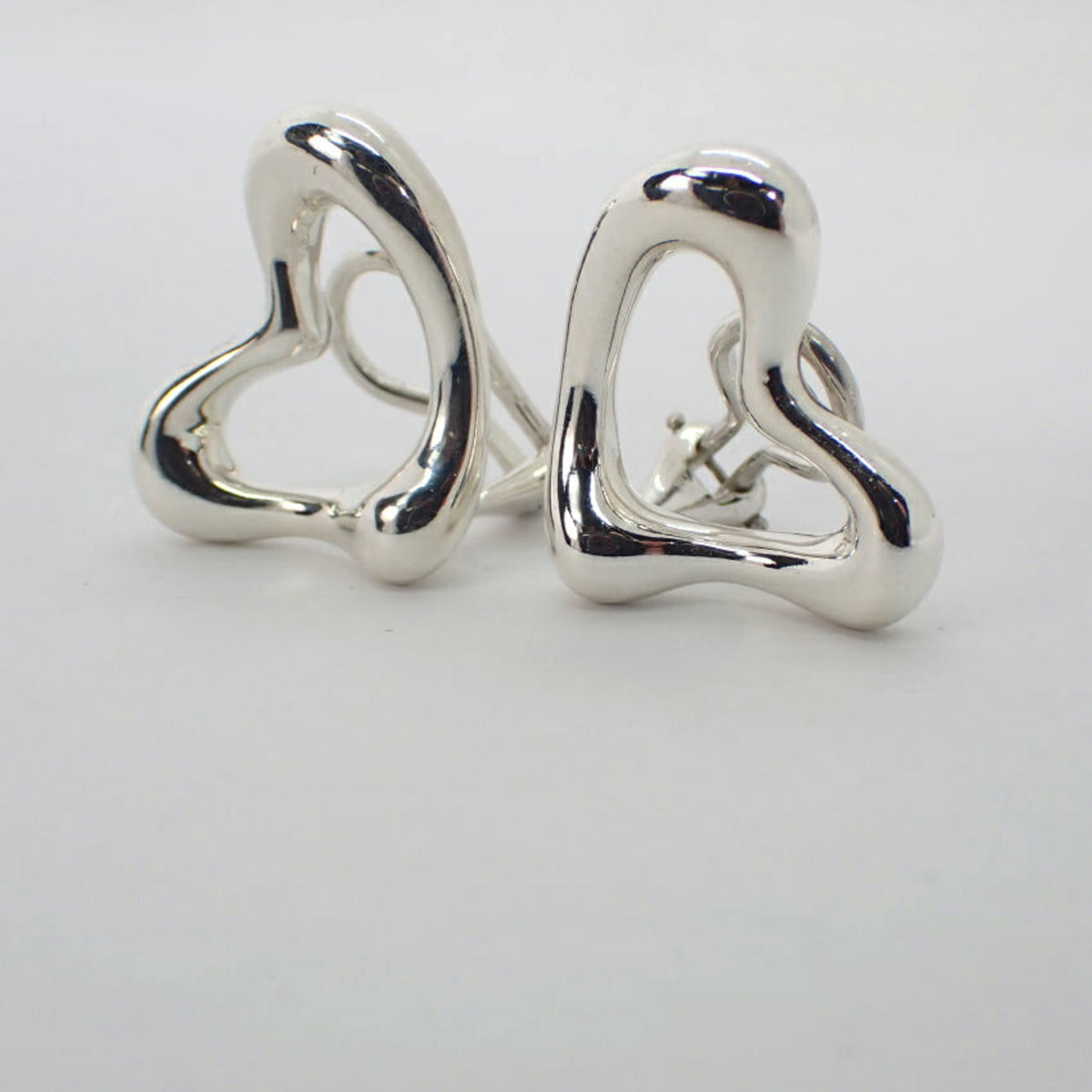 925 Open Heart Earrings H30790
