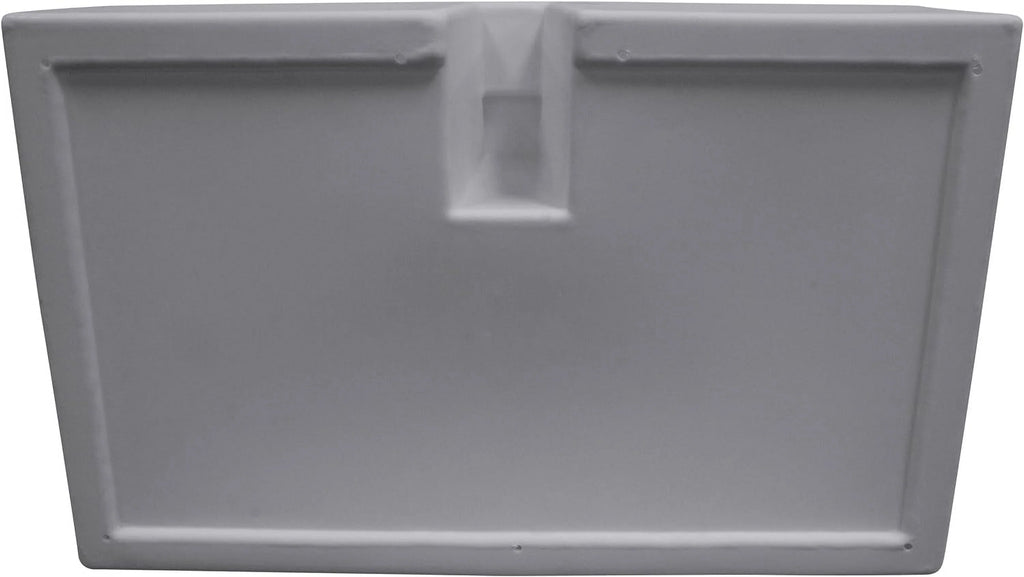 White Pontoon Bench Seat Base F72705