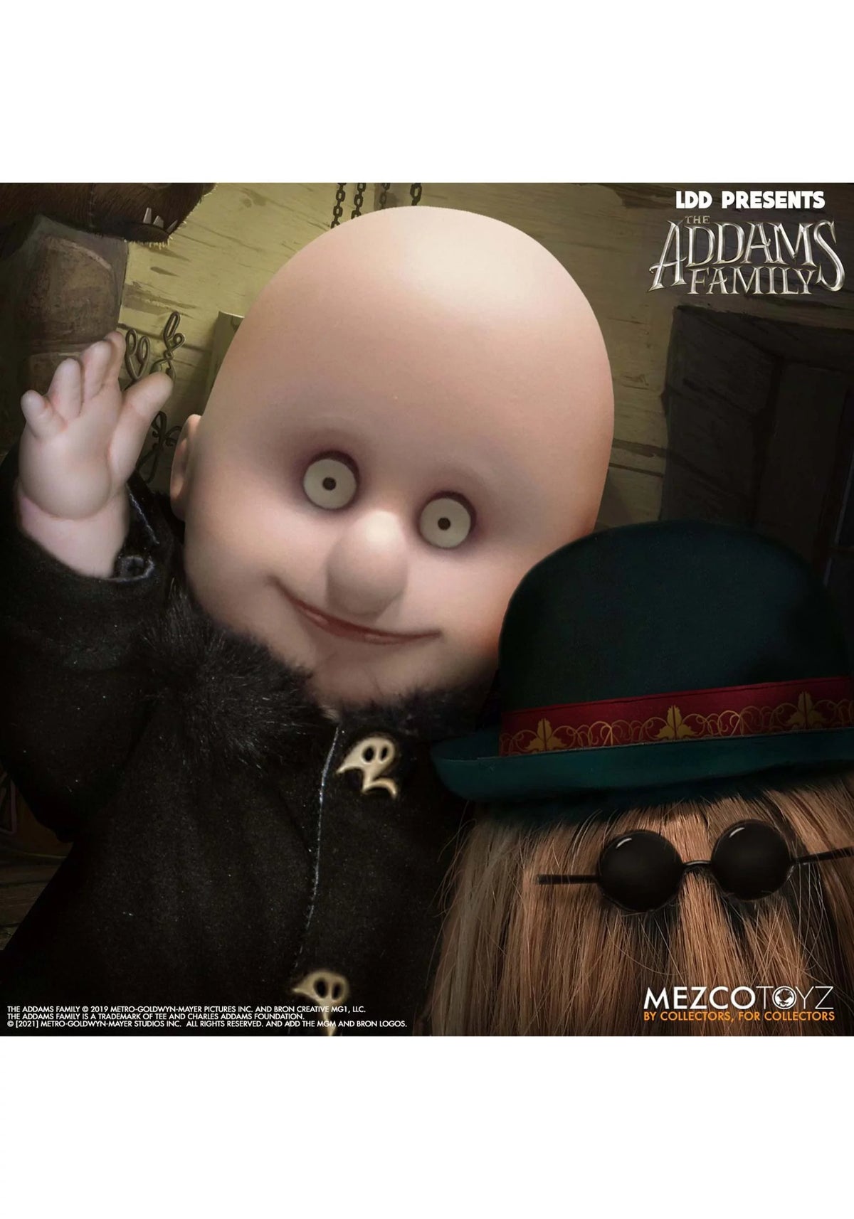 Living Dead Dolls The Addams Family Fester and It A8006