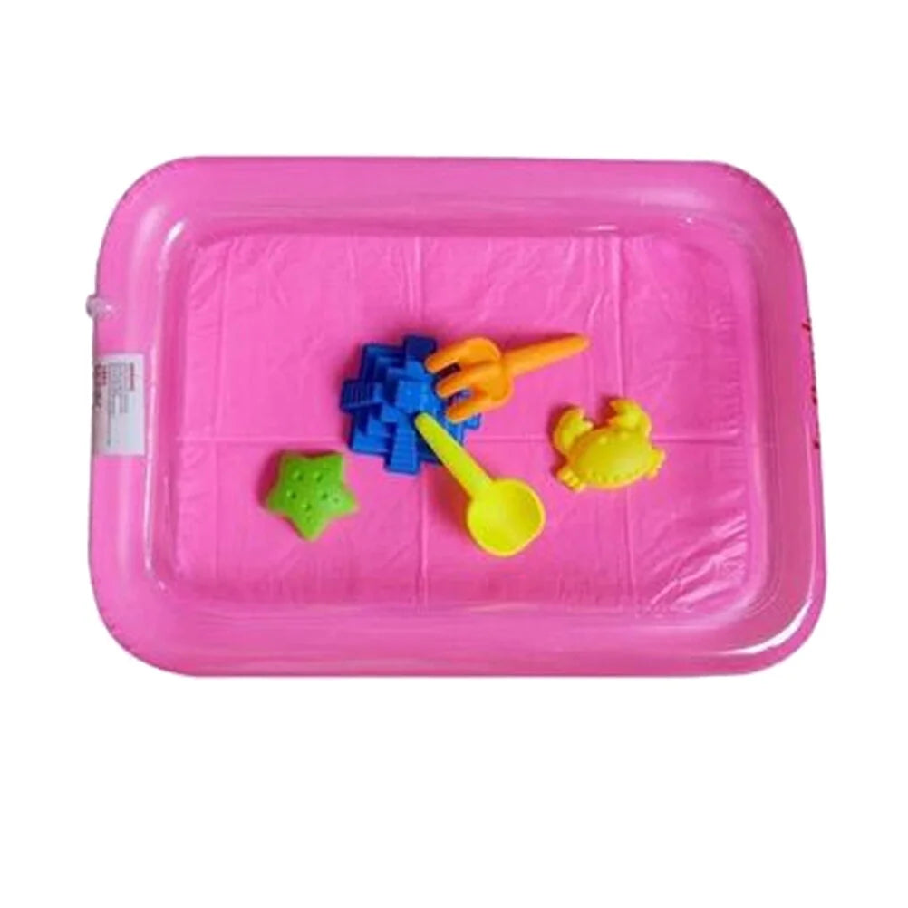Pink Inflatable Sand Toy Tray A4712