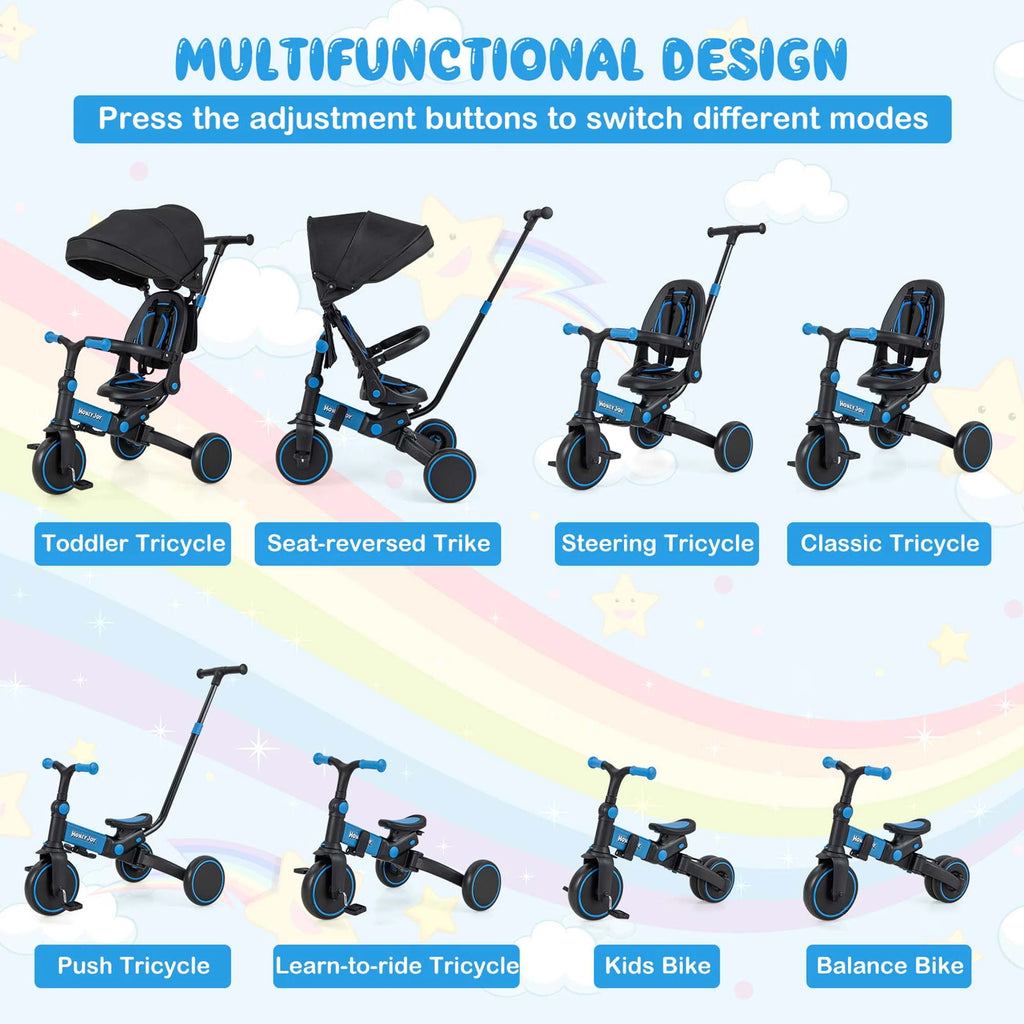Folding Tricycle for Toddlers A17430