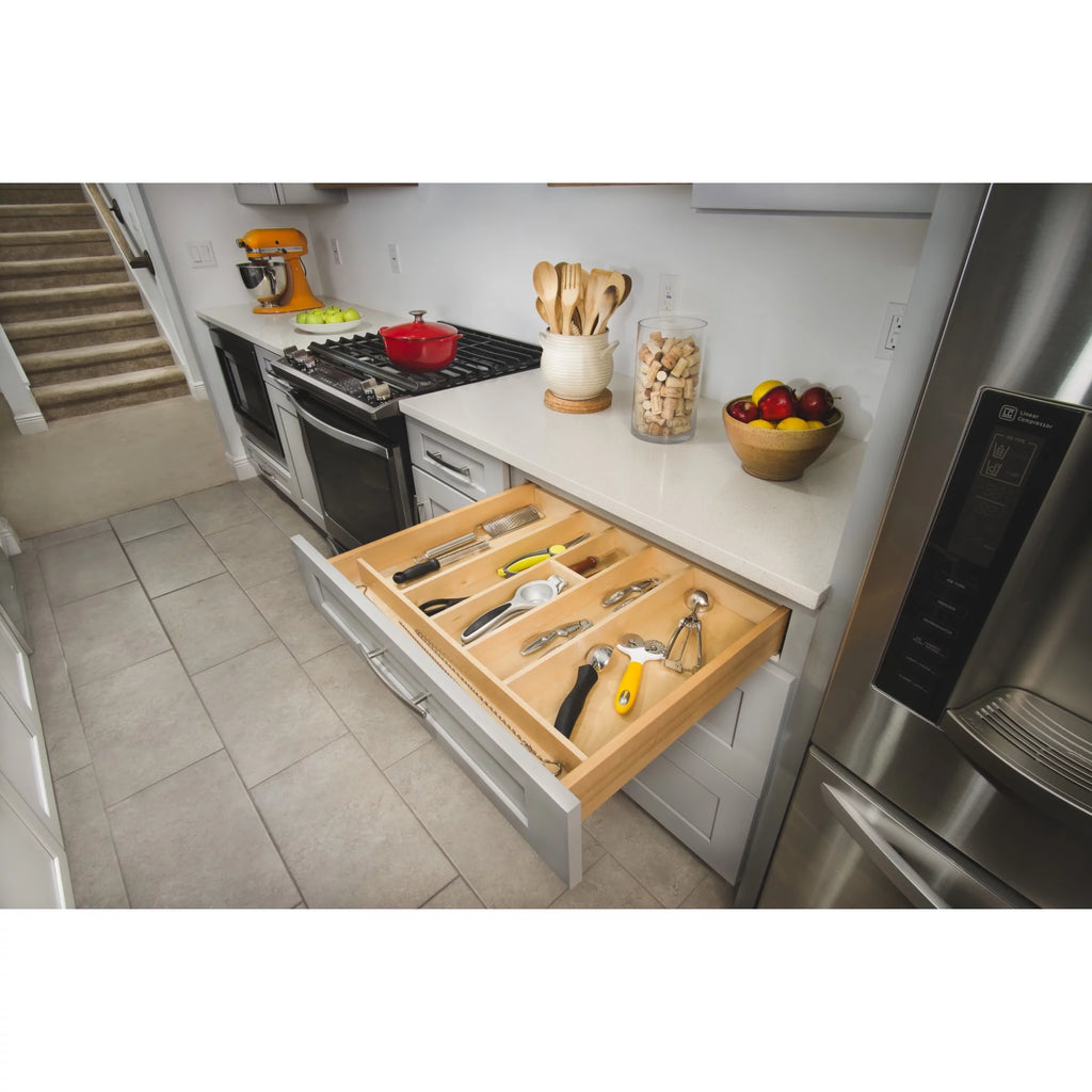 Wood Kitchen Drawer Utility Tray Insert C949081