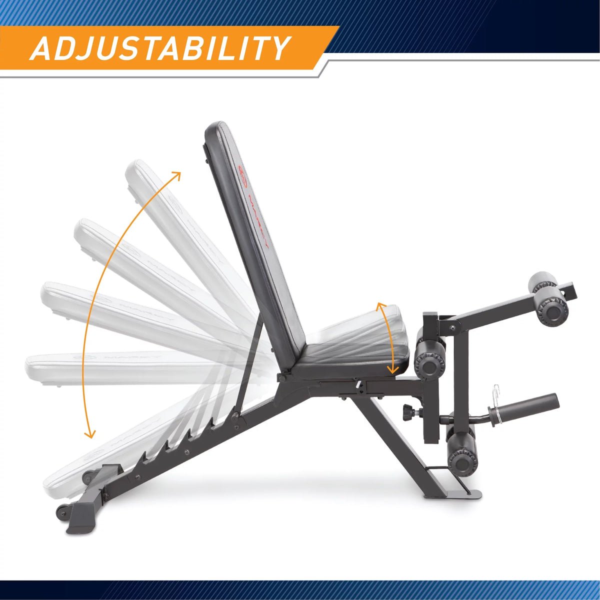 Adjustable Utility Slant Board Bench 600lb Z153