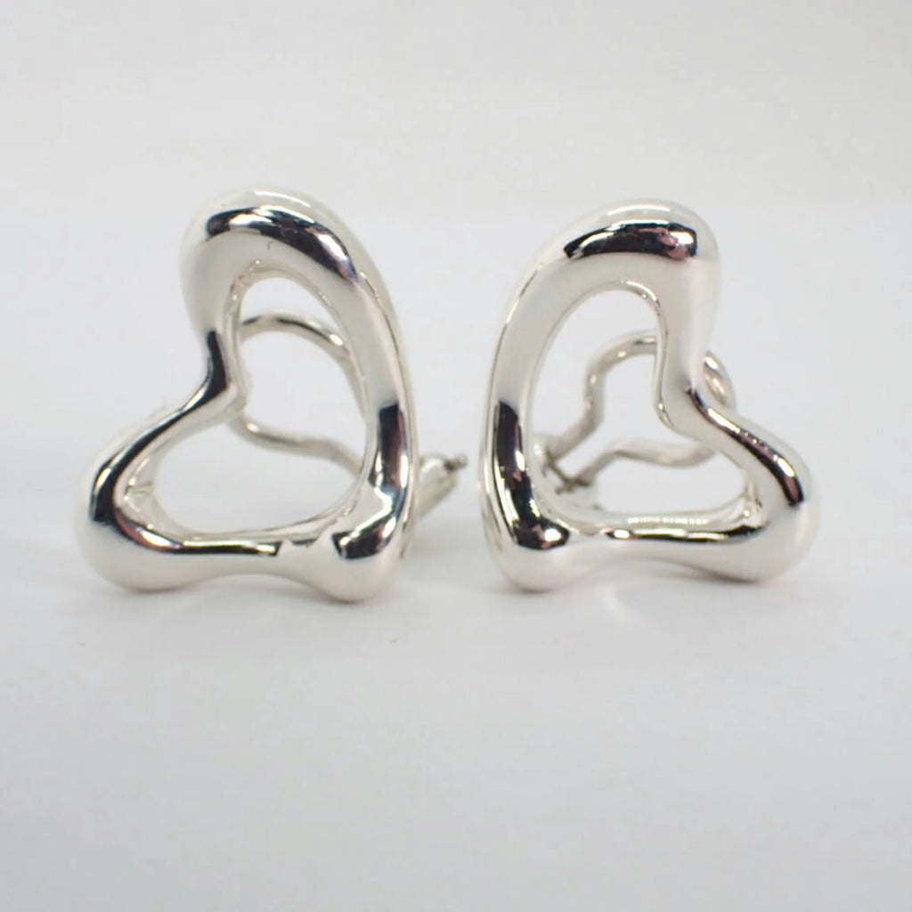 925 Open Heart Earrings H30790