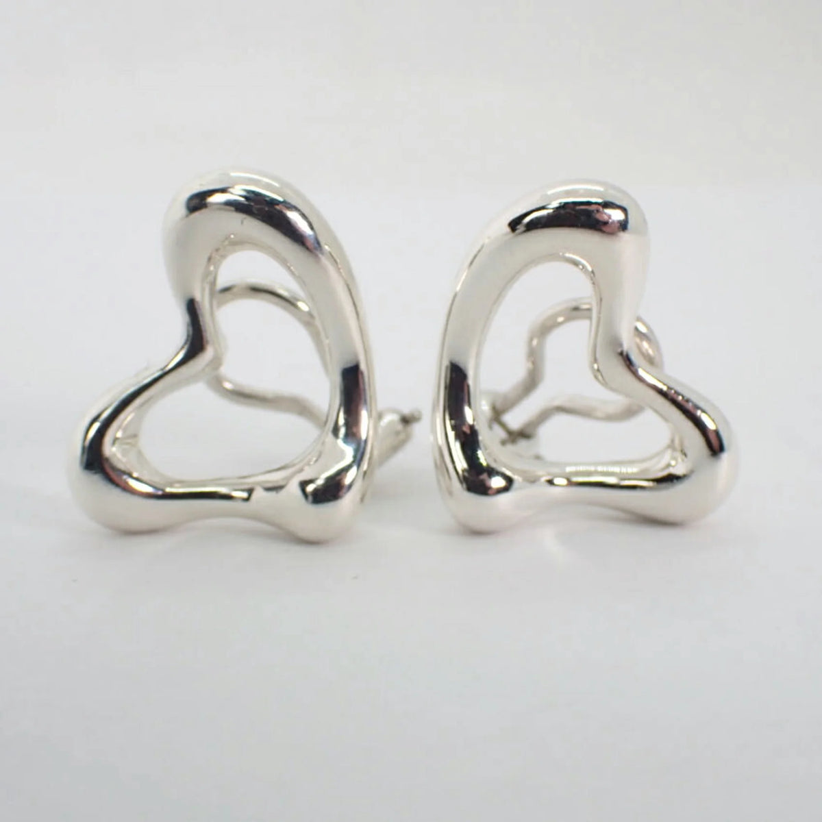 925 Open Heart Earrings H30790