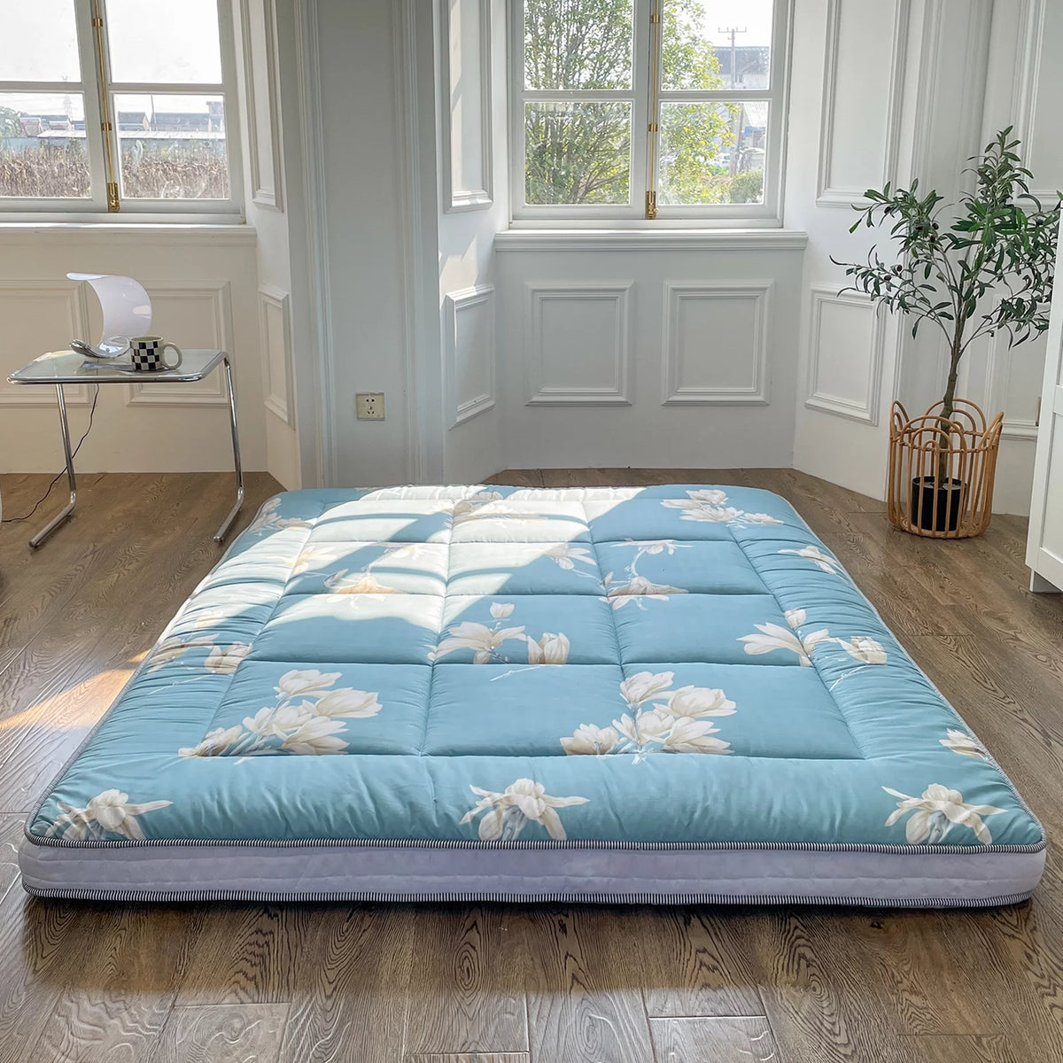 Twin Size Quilted Folding Futon Mattress Z4911