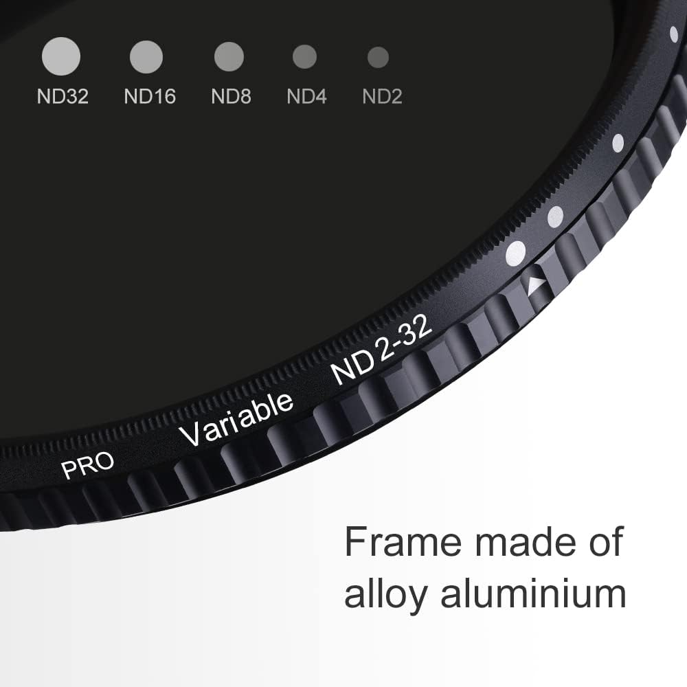 46mm Variable ND2-ND32 Neutral Density Filter J36655