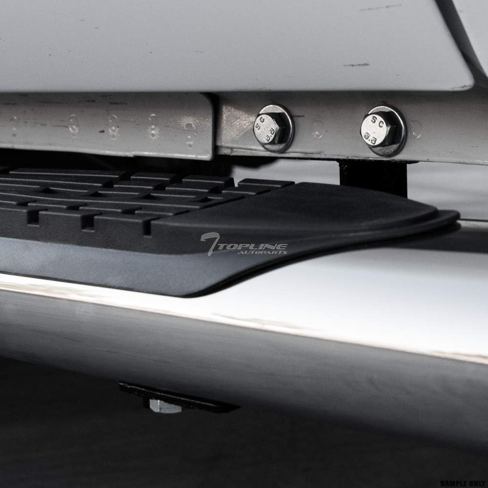 4" Oval Polished Stainless Steel Side Step Nerf Bars Running Boards D561969