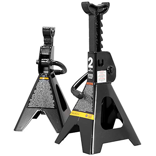 2 Ton Hydraulic Floor Jack with 2 Jack Stands F12778