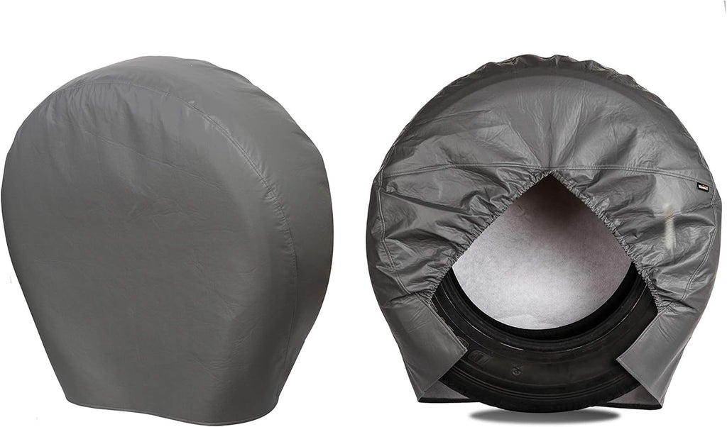 Heavy Duty Thicken Tire Covers for RV Wheel, 4 Pack, for Diameter 27"-29", Charcoal Y8596
