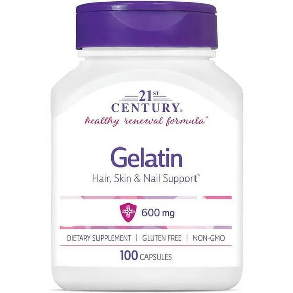 Gelatin 600 mg 100 Capsules Z6017
