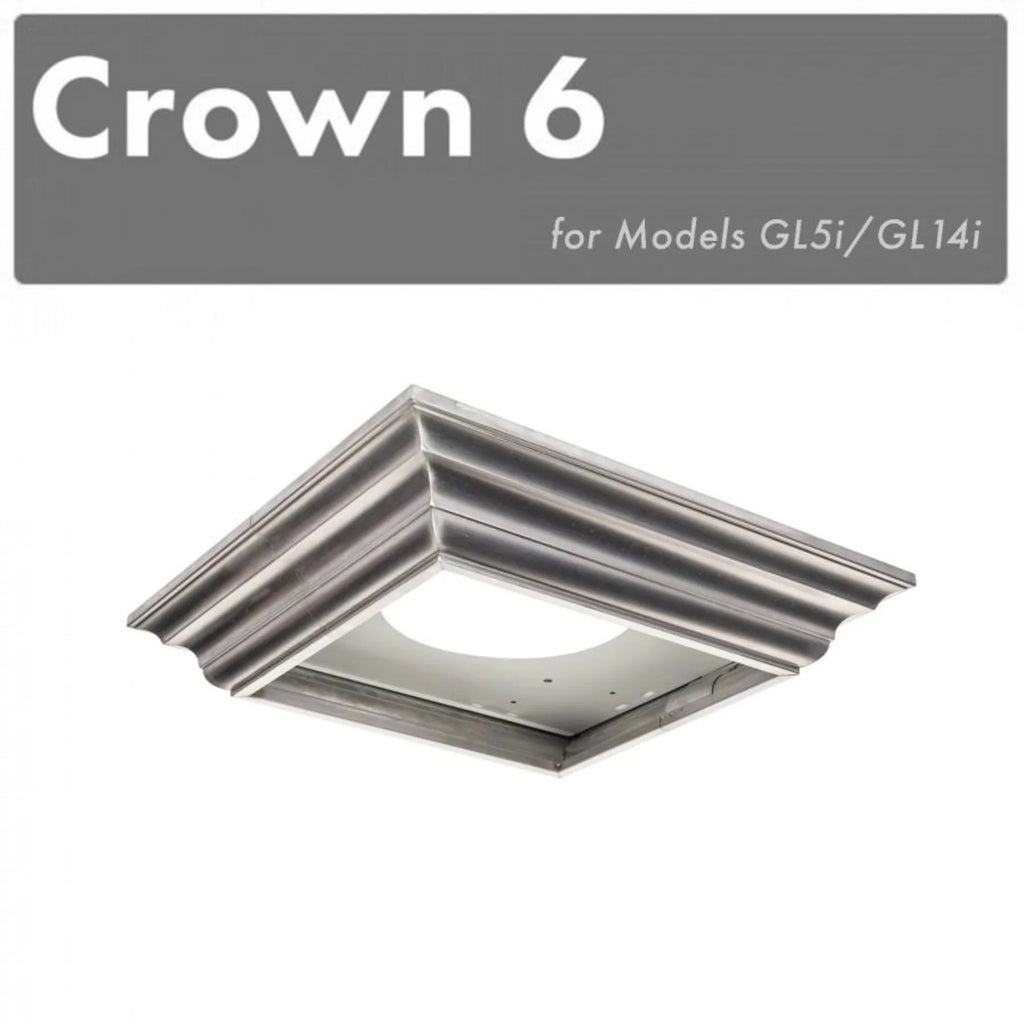 Crown Molding Profile for Wall Mount Range Hoods H75074