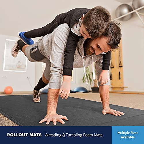 1.4 Inch Thick Foam and Vinyl Wrestling Mat Y570982