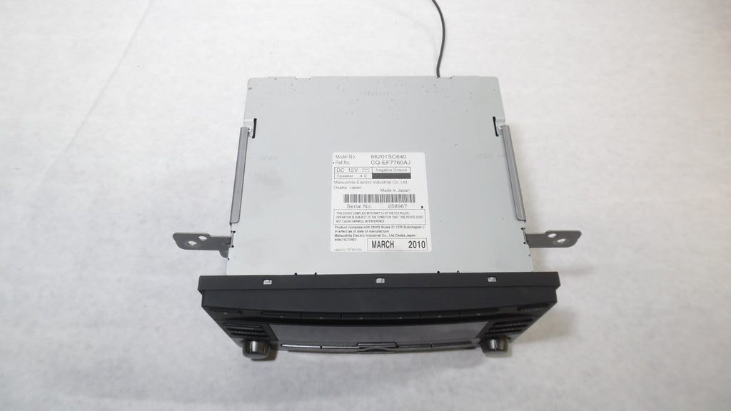 Pre-Owned 2009-2013 Subaru Forester 6 Disc CD MP3 Player Radio Receiver OEM R2351