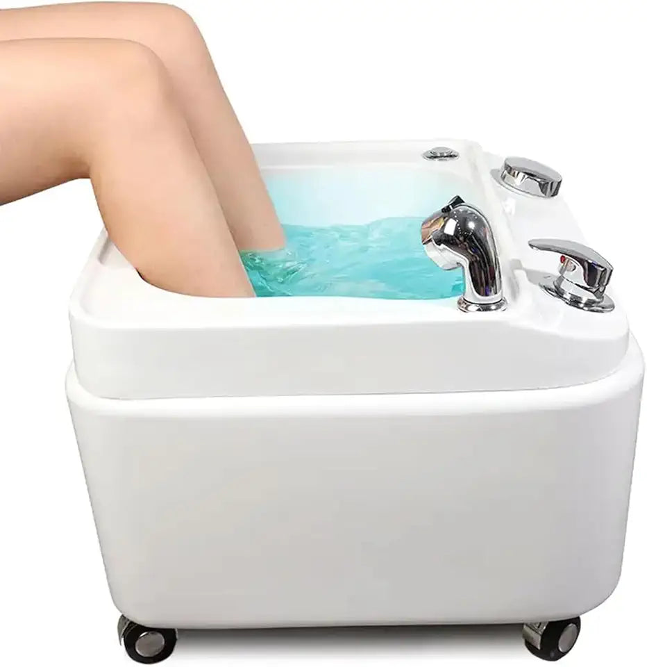 Acrylic Portable Adjustable Foot Bath S24424