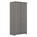 Tall Storage Cabinet with Doors in Modern Gray K447