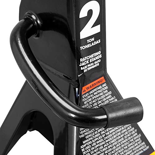 2 Ton Hydraulic Floor Jack with 2 Jack Stands F12778