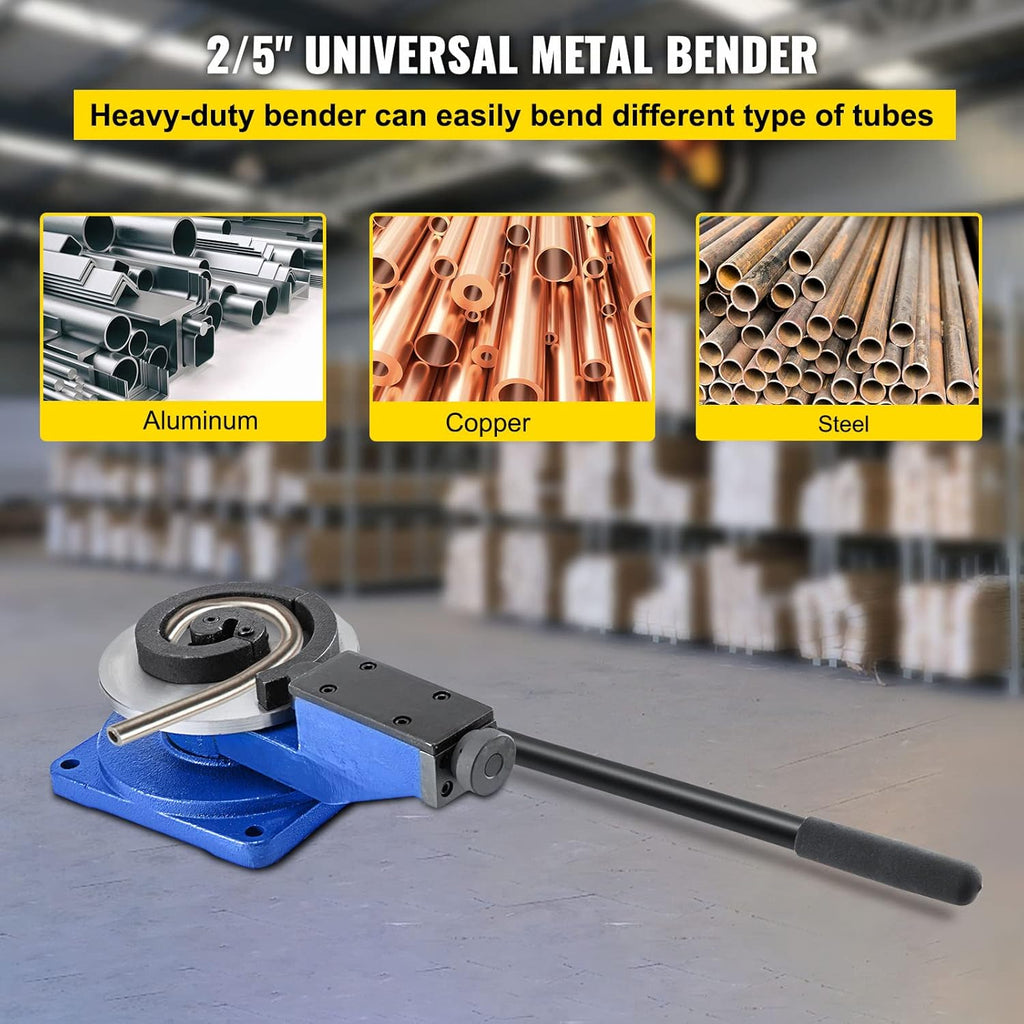 Metal Scroll Bender with 3 Scroll Bender Tools G89836