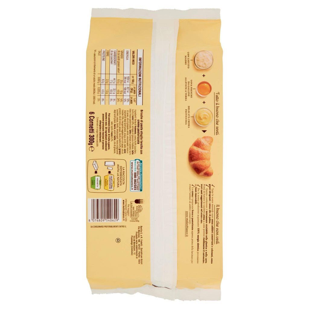 6 Croissants with Custard, 10.58 Ounces (300g) R3196