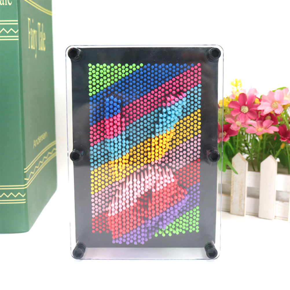 Colorful Plastic Pin Art Toys E859994