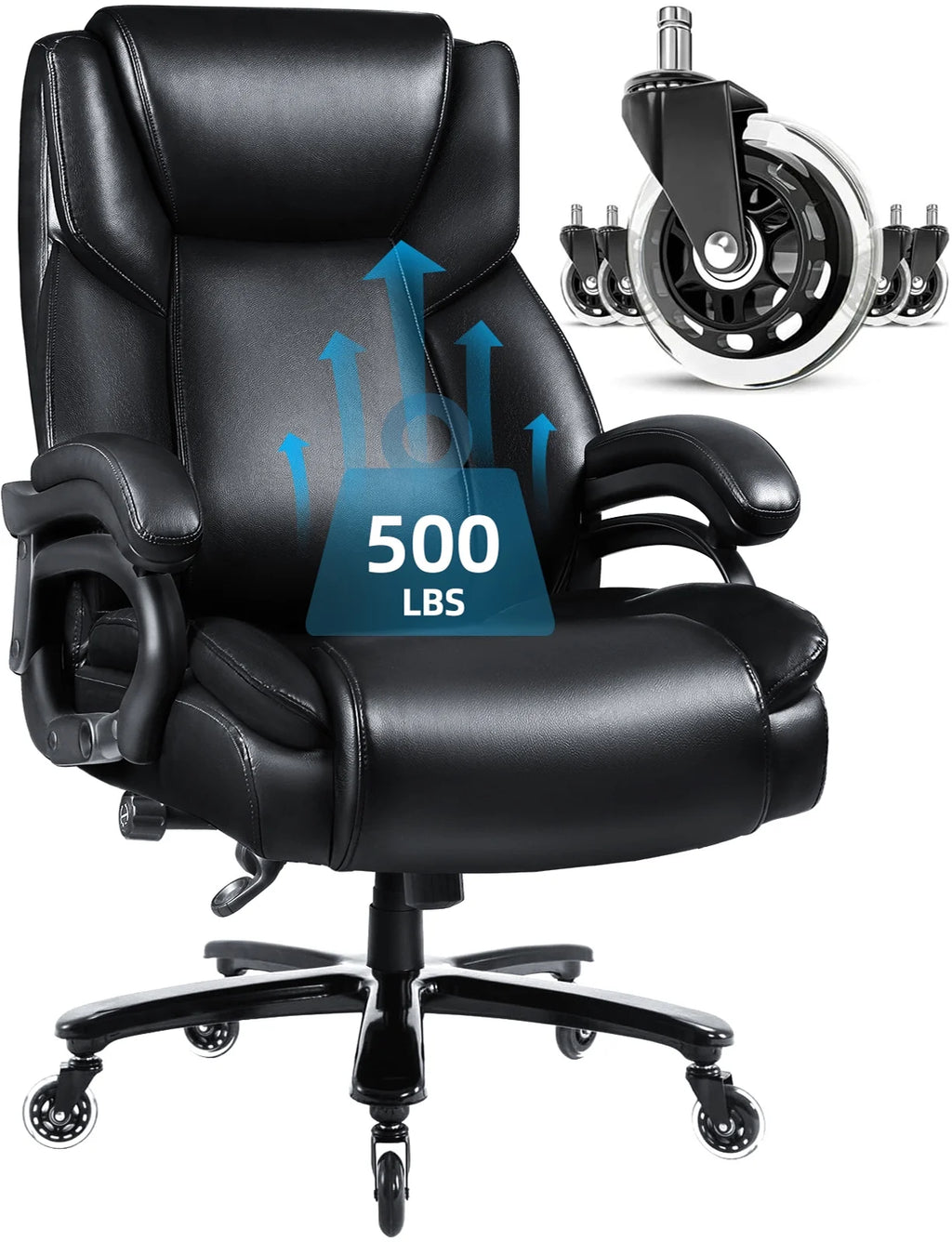 Heavy Duty Big and Tall Office Chair 500lbs G12792