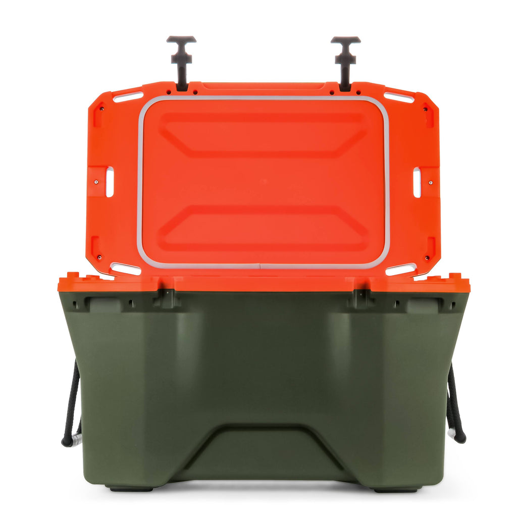 30 Qt. Olive & Orange Cooler Z872