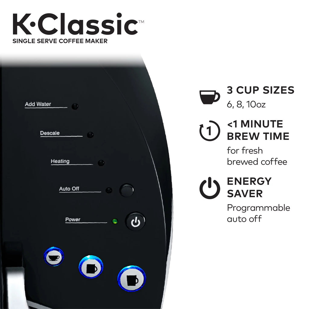 Black Single Serve K-Cup Pod Coffee Maker X5712
