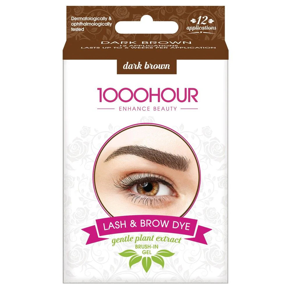 Dark Brown Lash & Brow Dye Kit P9515