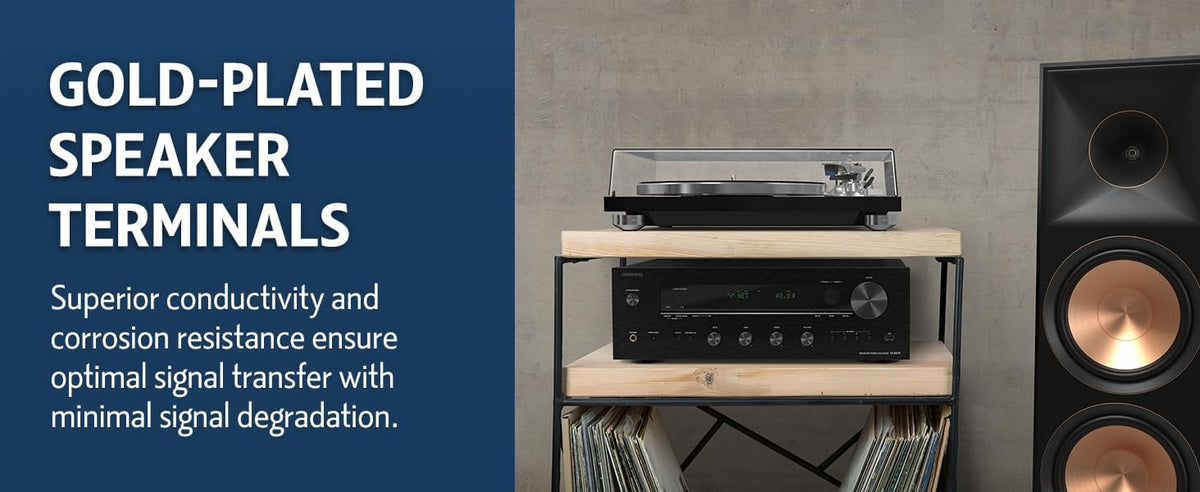2 Channel Stereo Receiver with Wi-Fi, Bluetooth, Phono L81017