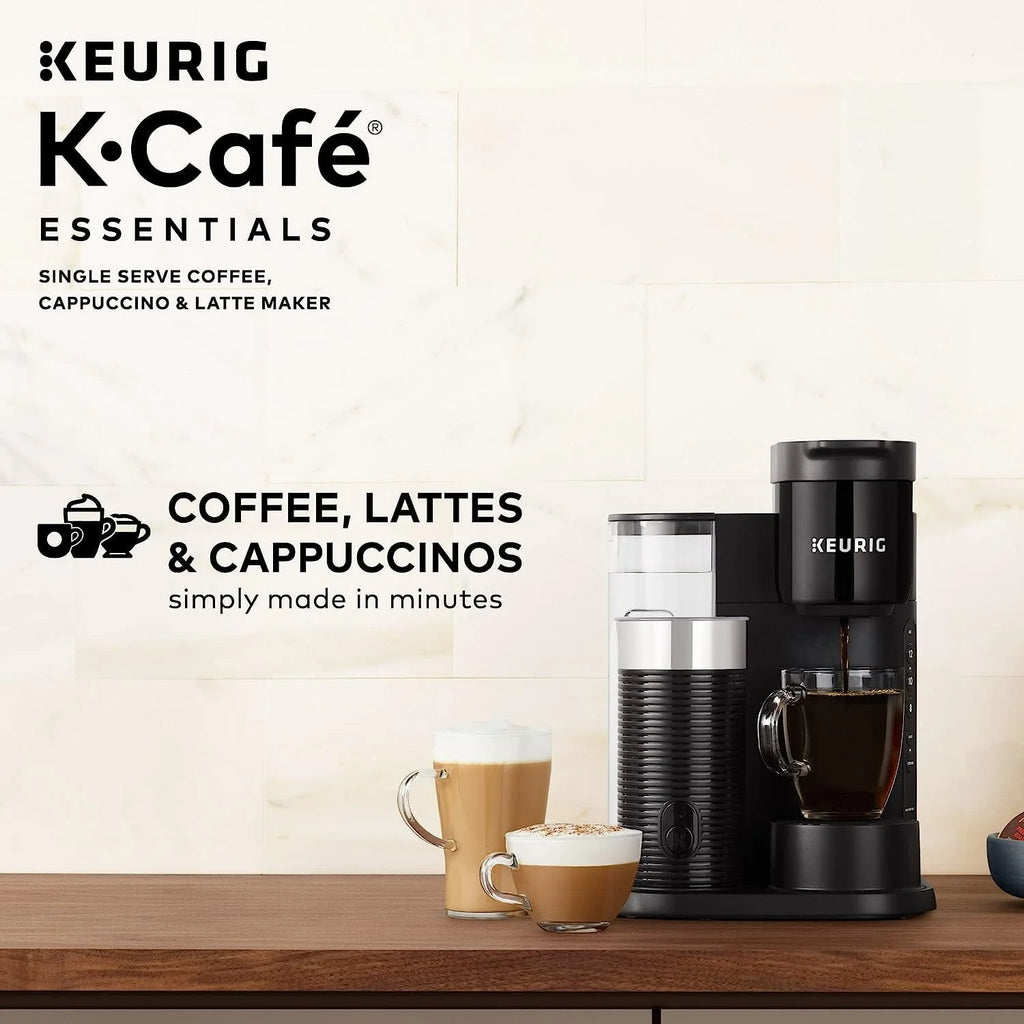 Black Single Serve Coffee, Latte and Cappuccino Maker N8475