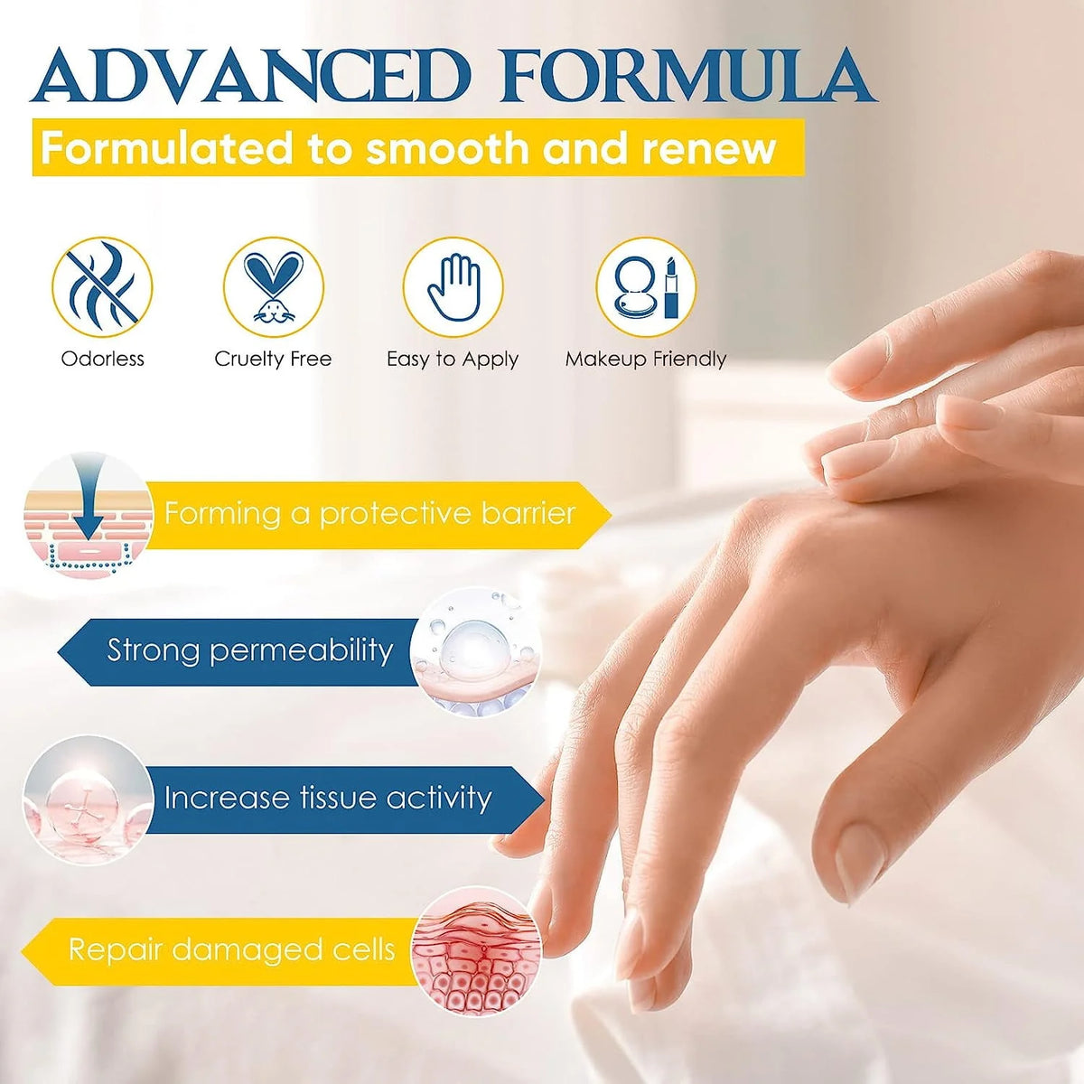 Scar Cream Gel with Allantoin and Retinol E52483