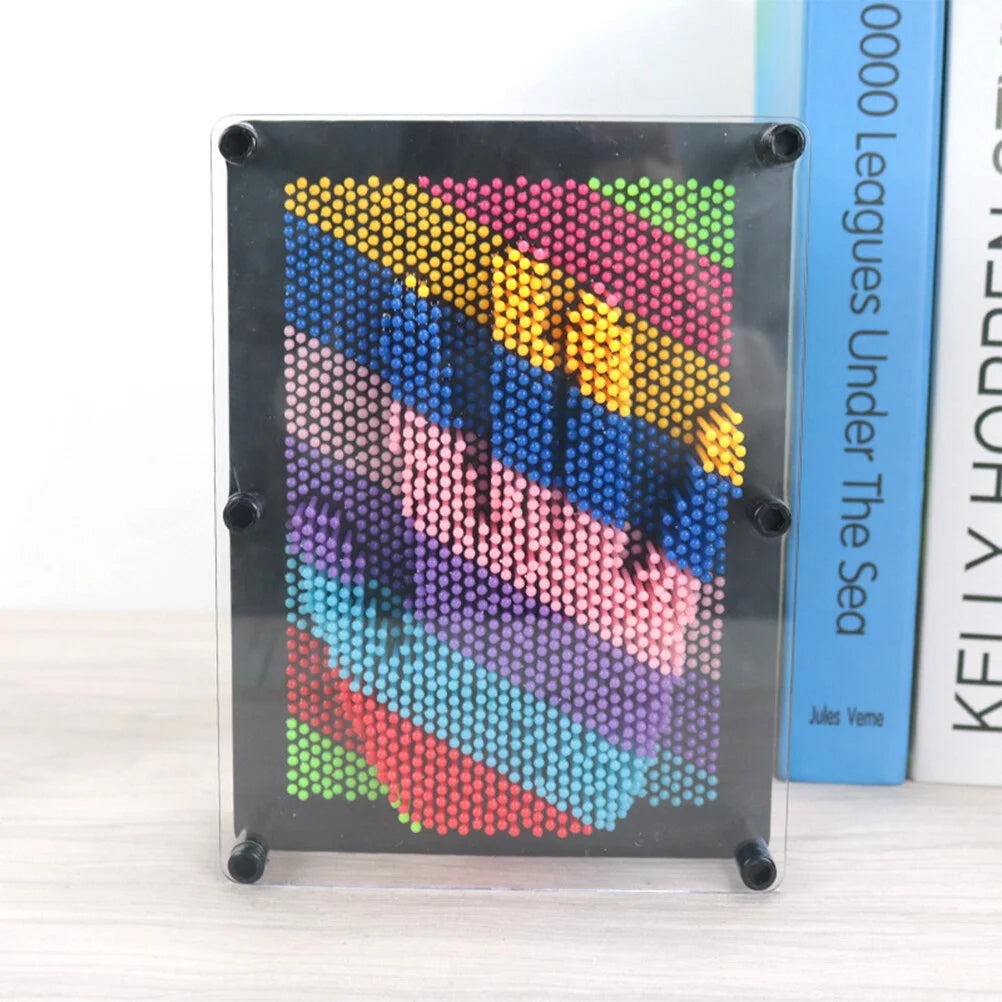 Colorful Plastic Pin Art Toys E859994