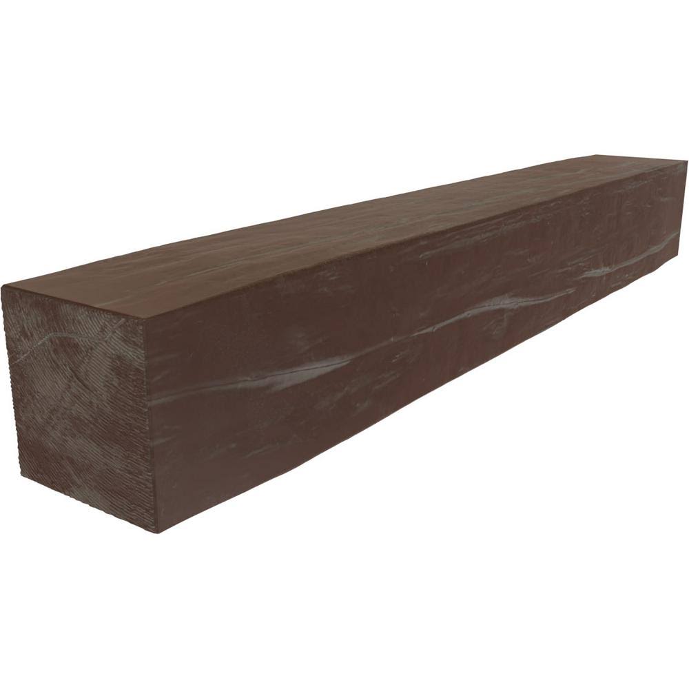 Aged Pecan Faux Wood Fireplace Mantel M3009