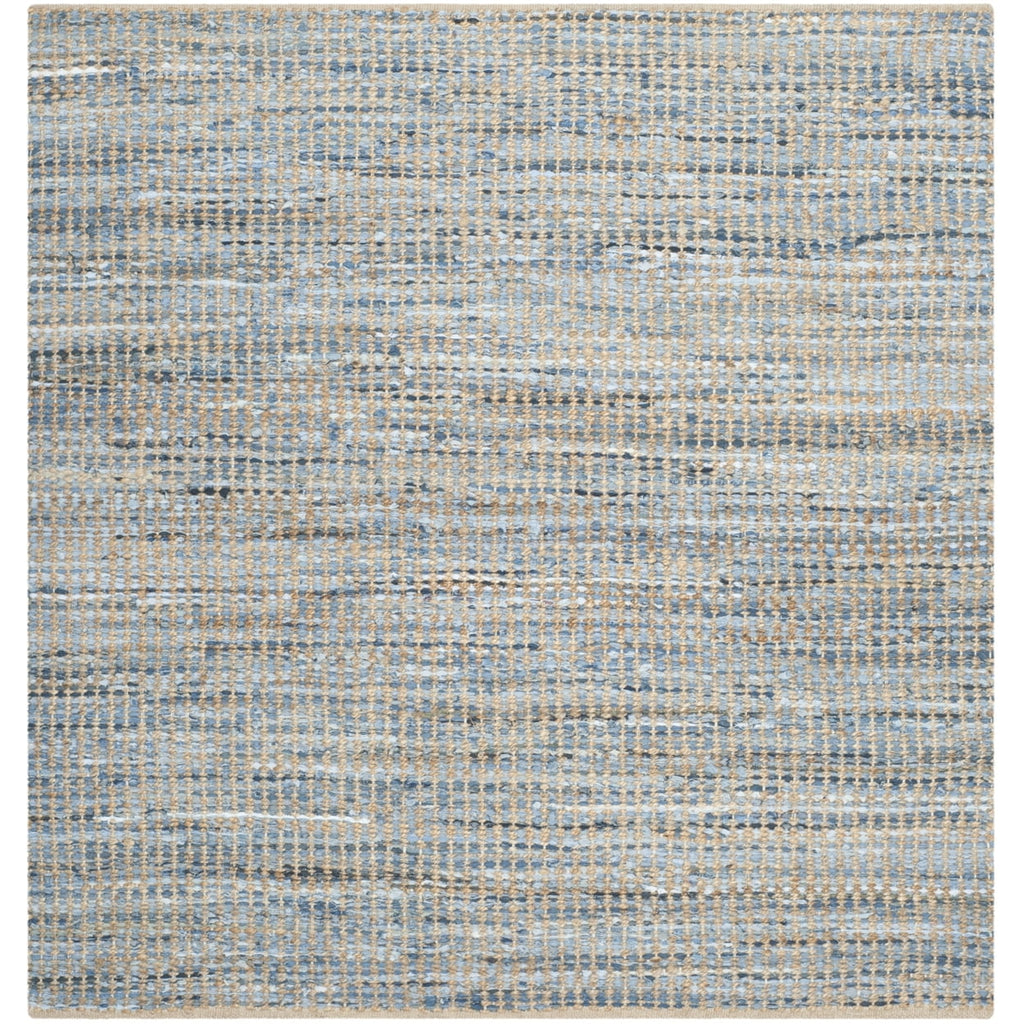 Handwoven Natural Blue Rug Z740607