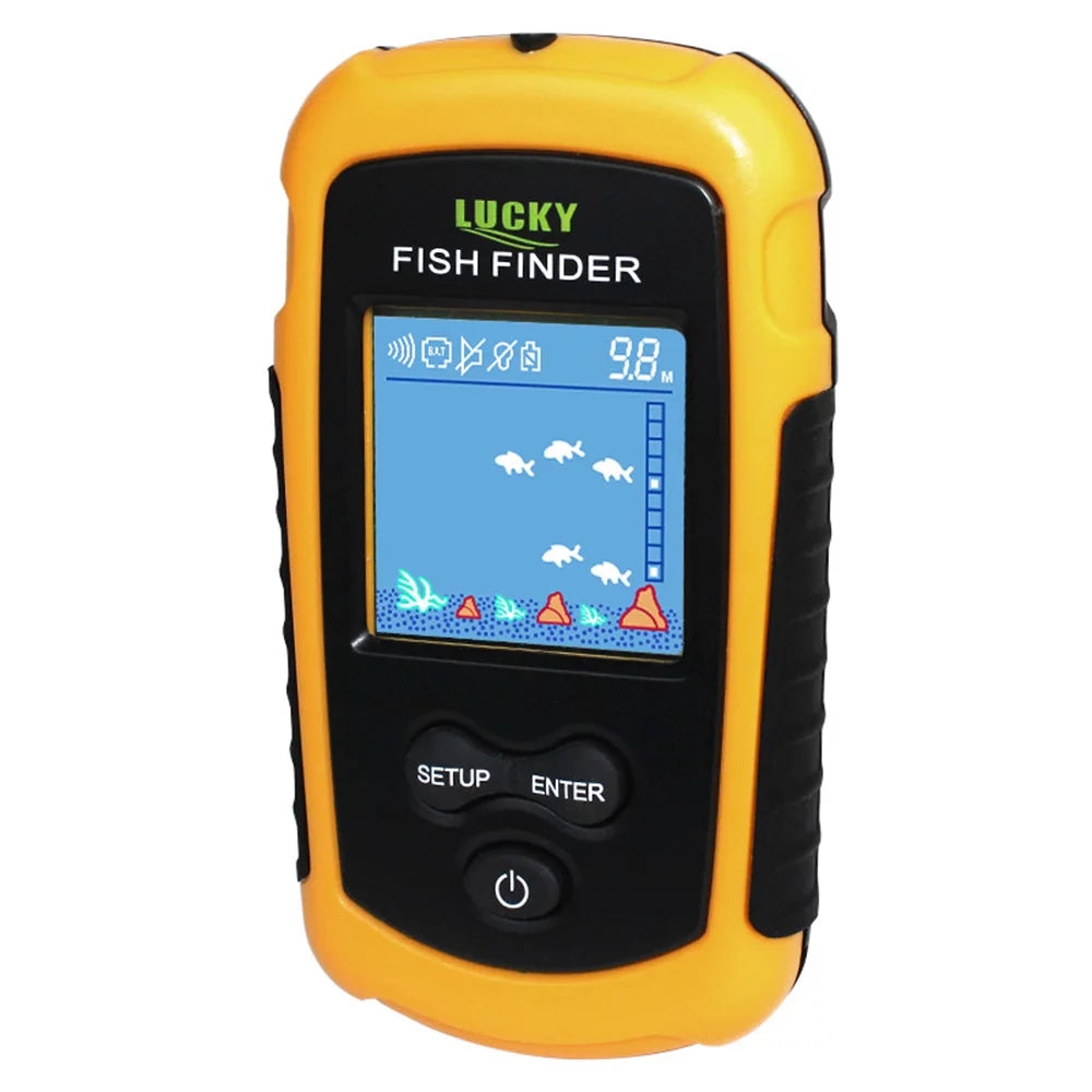 Portable Wired Fish Finder 100M Depth Sonar T642