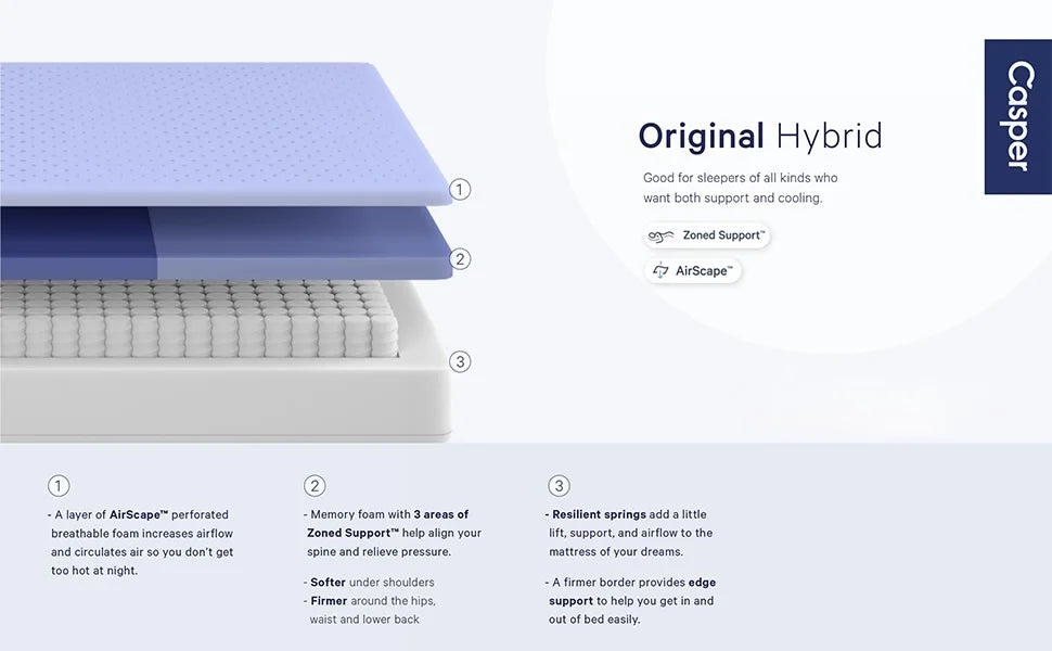 California King Hybrid Mattress M31288