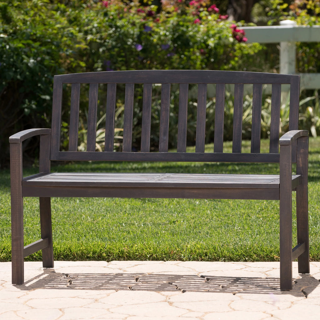 Acacia Wood Bench U7533