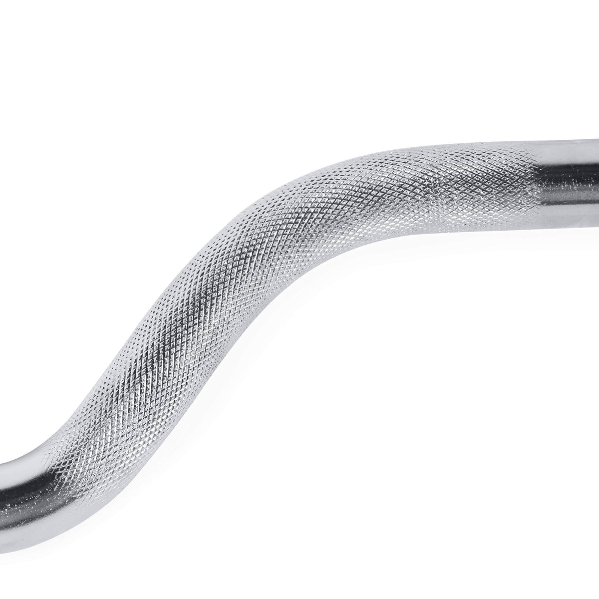 Chrome Olympic Super Curl Bar Z9130