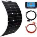 Flexible Solar Panel 100W 12V Monocrystalline Solar Kit with Charge Controller Q11127