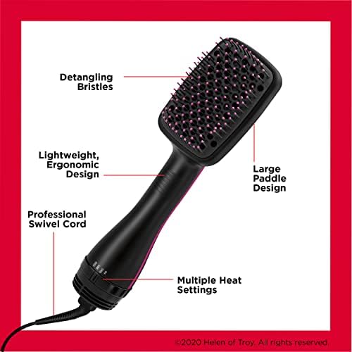 Black Hot Air Hair Dryer and Styler Q2766