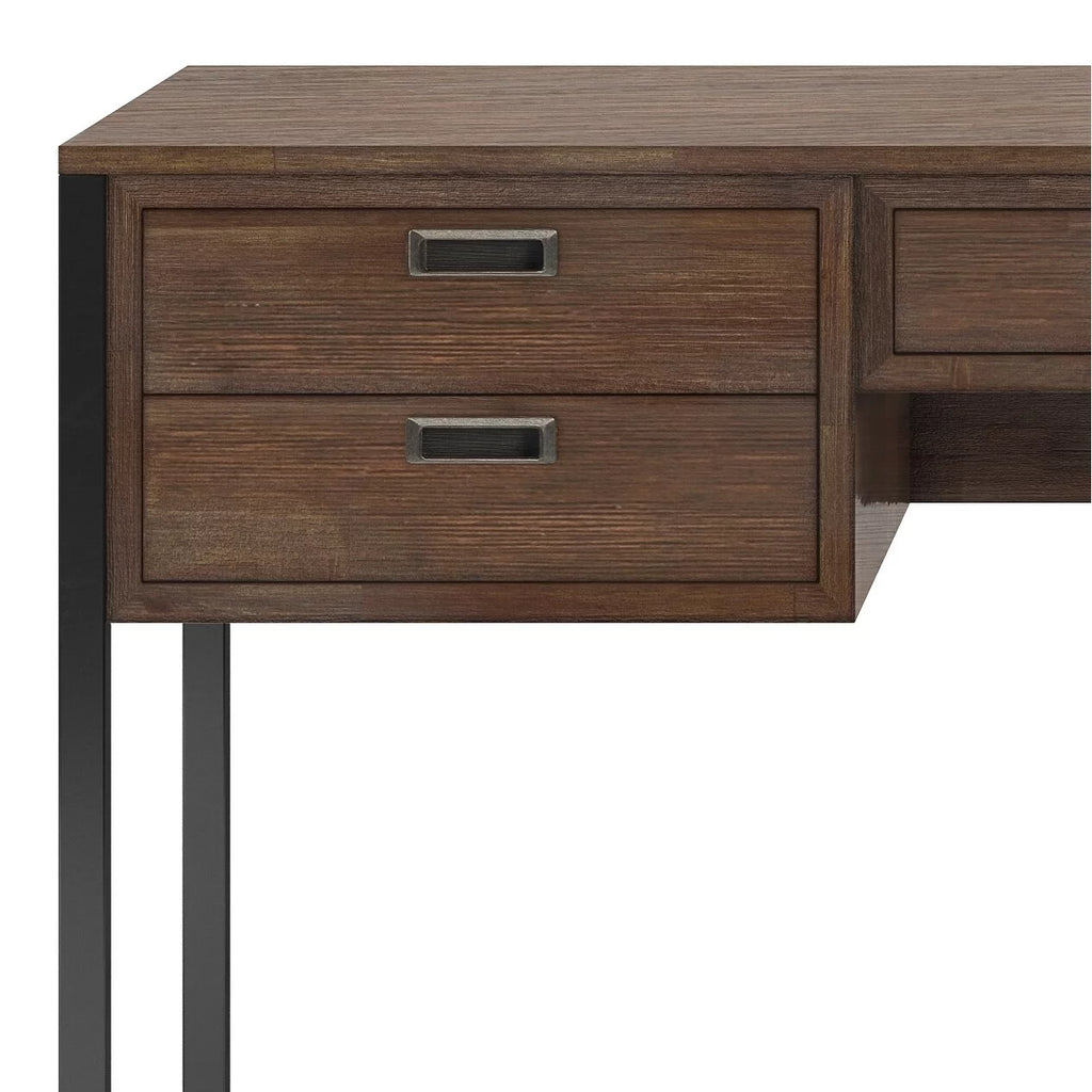 60 inch Wide Solid Acacia Wood Desk E3838