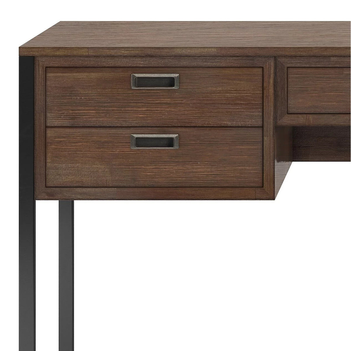 60 inch Wide Solid Acacia Wood Desk E3838