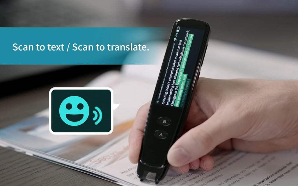 Pen Scanner with LCD Touchscreen, Pack of 2 A405116